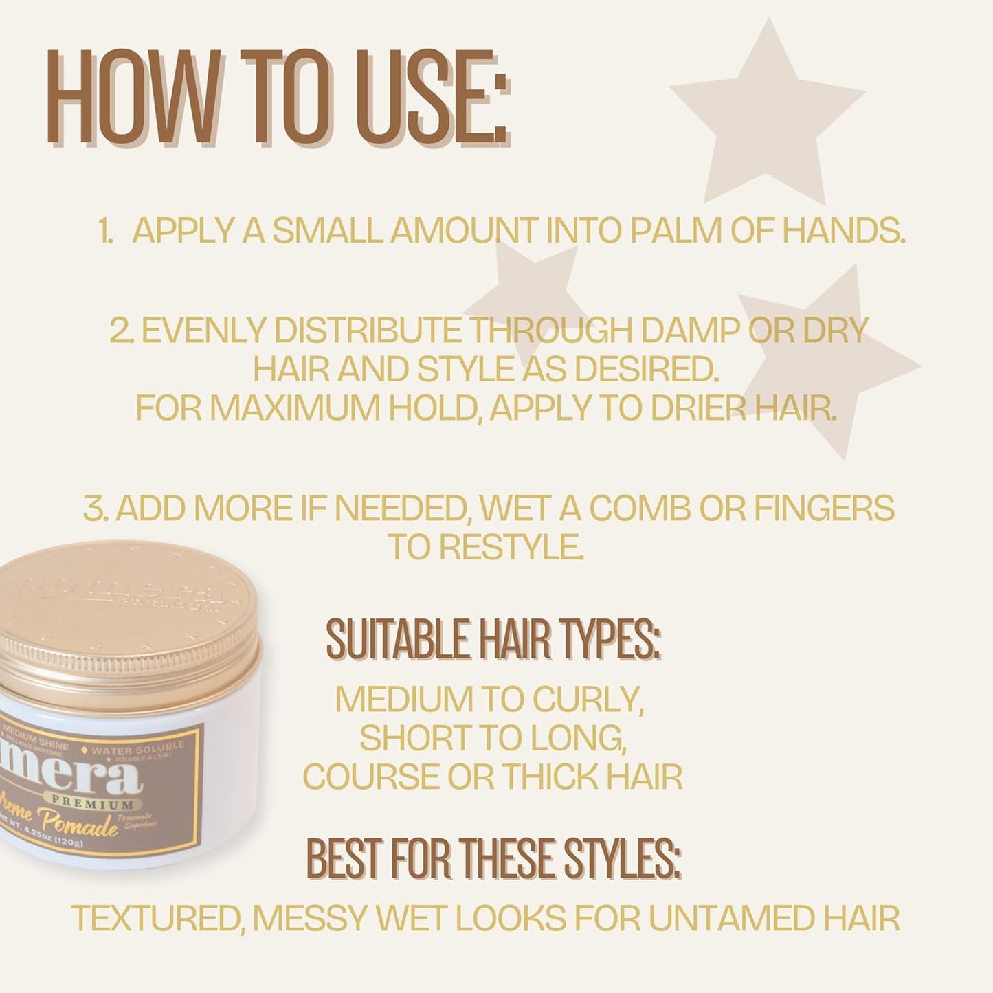 Pomera Supreme Hair Pomade, 4.25oz