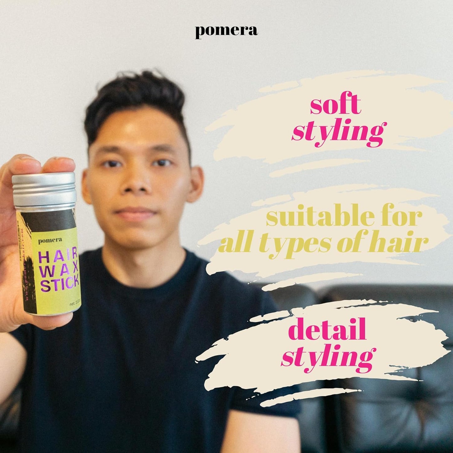 Pomera Hair Wax Stick