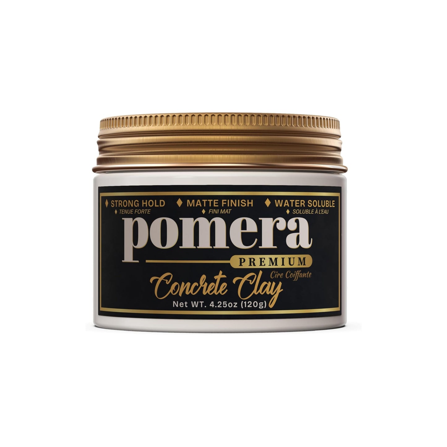 Pomera Concrete Hair Clay, 4.25oz