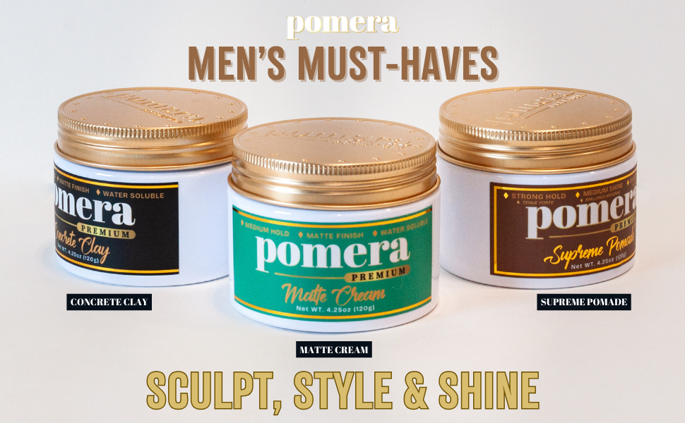 Pomera Matte Hair Cream, 4.25oz